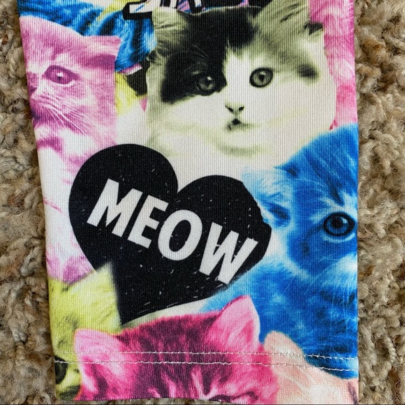 LOL Vintage Crazy Cat Pants Leggings - Picture 4 of 8